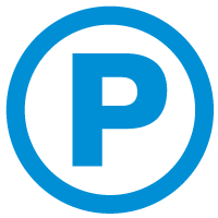 Parking Symbol On A Map Downtown Seattle Parking